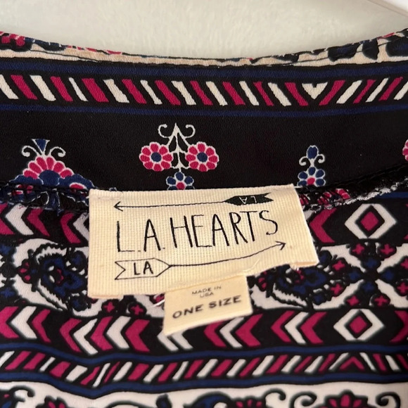 LA Hearts paisley patterned shawl wrap | OS - Picture 2 of 3